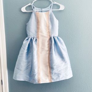 STUNNING! Belle Badgley Mischka size 10 youth fit flare EASTER READY